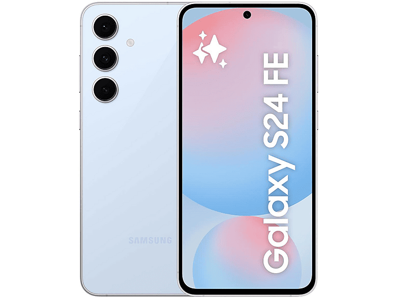 Smartphone - Samsung Galaxy S24 FE, Azul, Móvil Android, 128 GB, 8 GB RAM, 6,7 " Dynamic AMOLED 2X, Gorilla Glass, 120 Hz, Samsung Exynos, 2400e