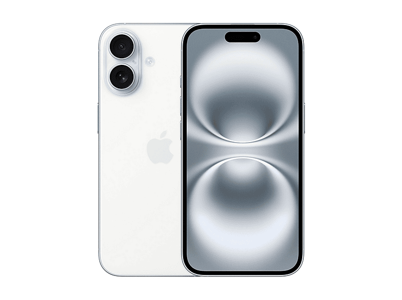 Smartphone - Apple IPHONE 16 128GB WHITE, Blanco, Móvil iOS, 8 GB RAM, 6,1 " Super Retina XDR, Ceramic Shield, Recubrimiento oleofóbico, Anti-huellas