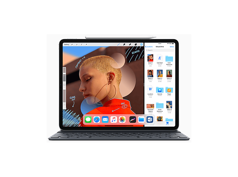 Tablet - Apple iPad Pro, 256 GB, Plata, 12,9 ", 256 GB RAM, Apple, A12X, Tablet iOS
