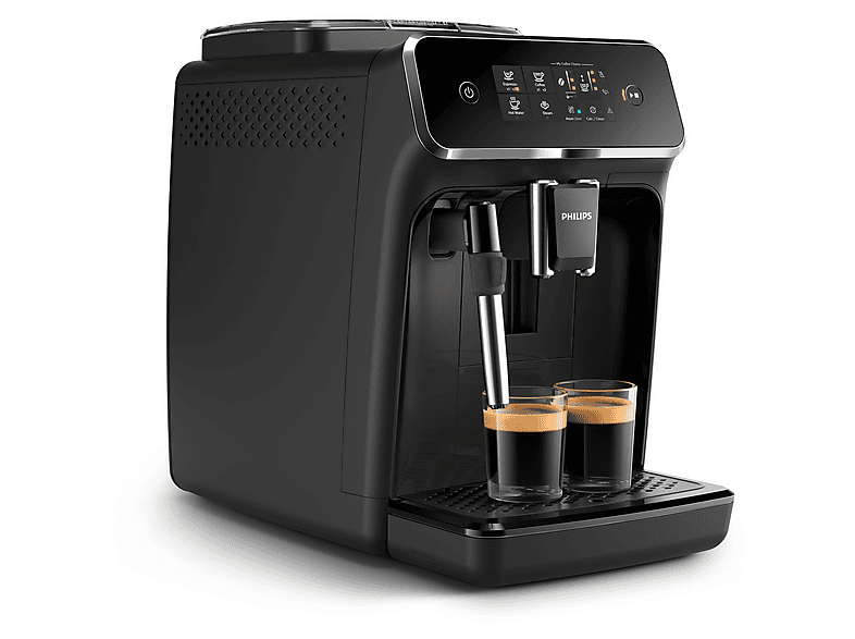 Máquina espresso - Philips 2200 series EP2225/10, 15 bar, 1500 W, 2 tazas, Gris