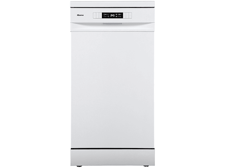 Lavavajillas libre instalación 45 cm - Hisense HS522E10W, 9 servicios, 6 programas, 448 mm, Blanco