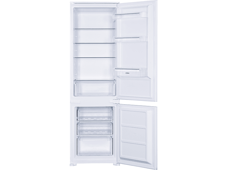 Frigorífico integrable - Edesa EFC-1711-I, No Frost, Sin Definir, Altura 1778 mm, Capacidad 249 l, Blanco
