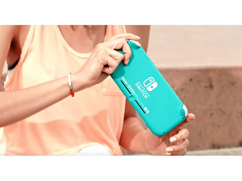 Consola - Nintendo Switch Lite, Portátil, Controles integrados, Azul turquesa