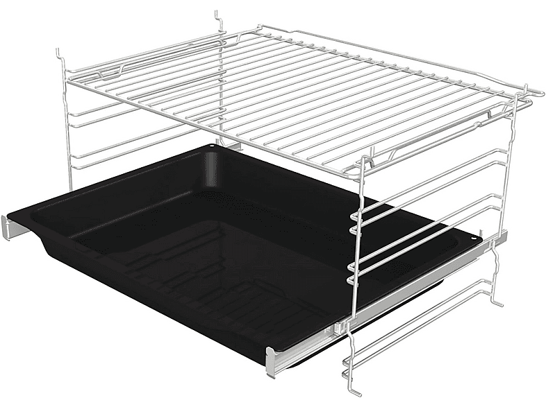 Horno multifunción - Hisense 3838782870705, Pirolítico, 77 l, 56,4 cm, Multicolor