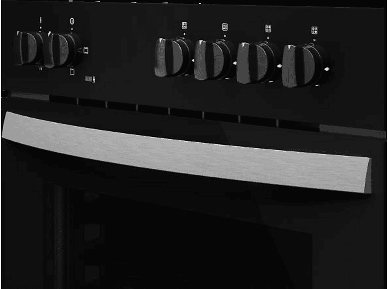 Horno - Teka HBE 490 ME, Convencional, 72 l, 60 cm, Puerta dos cristales, Negro