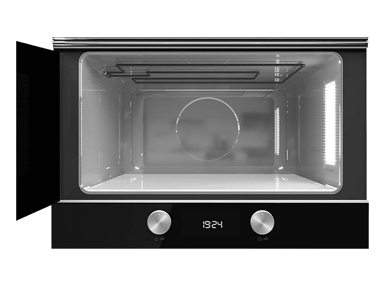 Microondas integrable - Teka ML 8220 BIS L BK, 2500 W, 22 l, Grill, Encastrable, Negro