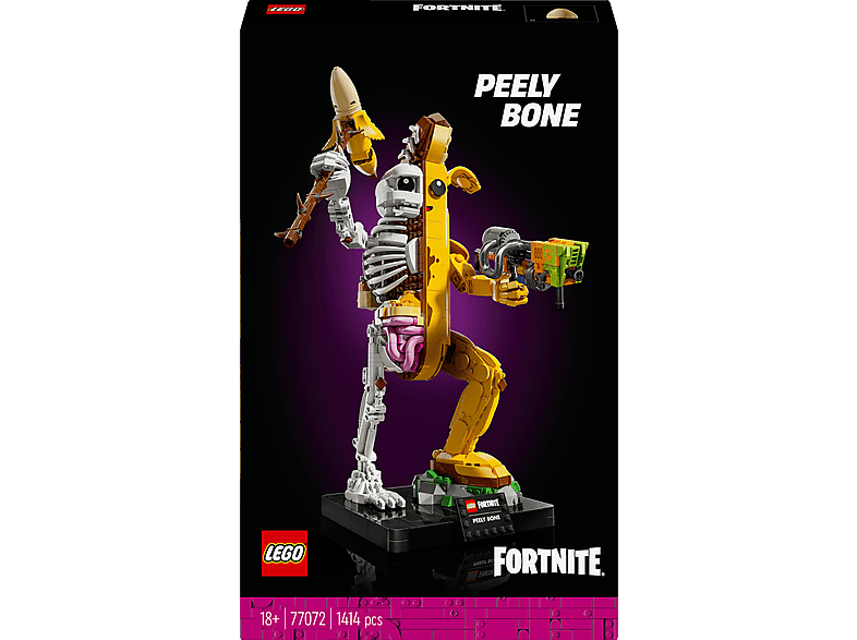 Juego de construcción - LEGO Fortnite Banano Pelado: Figura Articulada y Maqueta para Adultos, Gamers 77072, edad recomendada: 18 año(s), 1414 piezas
