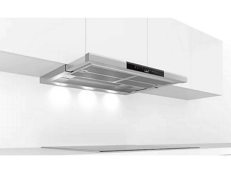 Campana telescópica - Bosch DFS097K51, 3 velocidades, 700 m³/h, 898 mm, Gris