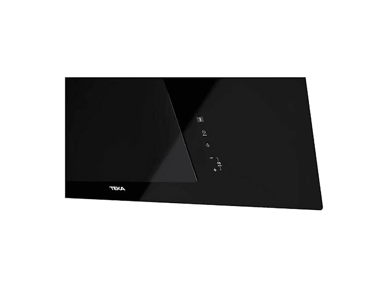 Campana decorativa - Teka 112930059, 3 velocidades, 786 m³/h, 700 mm, Negro