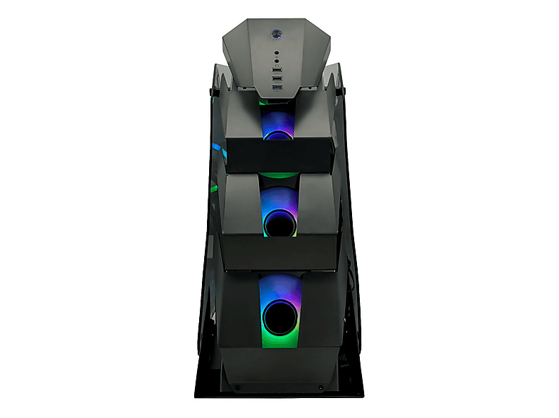 PC Gaming - Nitropc Élite, Intel Core i9-14900KF (24 núcleos, 32 hilos | 1,80 GHz hasta 6,00 GHz), 64 GB RAM, 2 TB SSD, GeForce RTX™ 5080, Negro