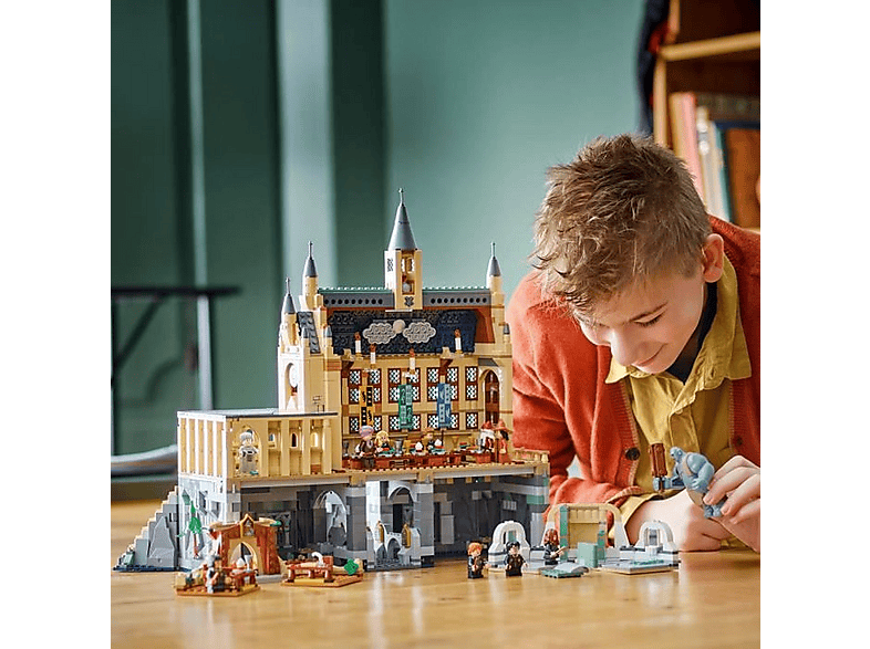 Juego de construcción - LEGO Hogwarts Castle: The Great Hall, edad recomendada: 6 año(s), 1732 piezas