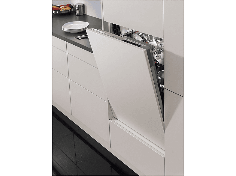 Lavavajillas integrable 60 cm - AEG FSE54600Z, 13 servicios, 5 programas, 600 mm, Blanco