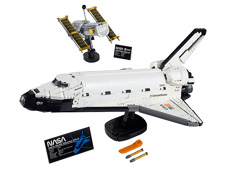 Juego de construcción - LEGO Creator Expert NASA Space Shuttle Discovery, edad recomendada: 18 año(s), 2354 piezas