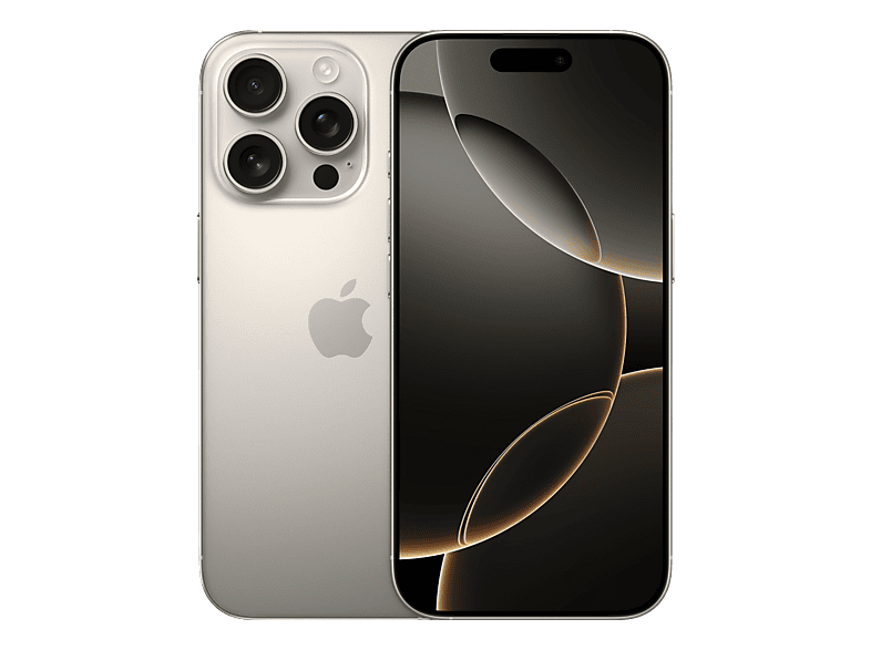 Smartphone - Apple IPHONE 16 PRO 256GB NATURAL TITANIUM, Titanio, Móvil iOS, 8 GB RAM, 6,3 " Super Retina XDR, Ceramic Shield, 120 Hz, Anti-huellas