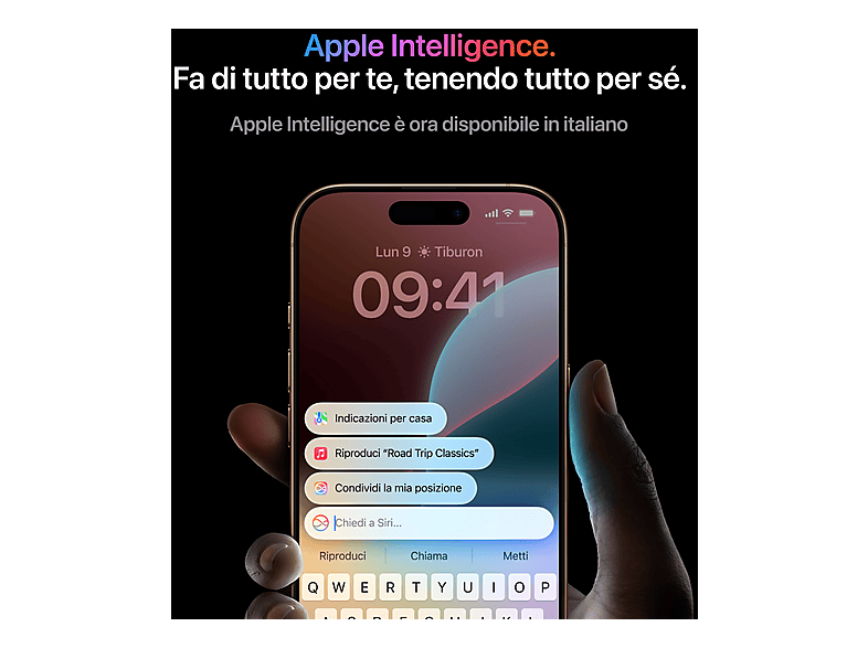 Smartphone - Apple IPHONE 16 PRO 256GB NATURAL TITANIUM, Titanio, Móvil iOS, 8 GB RAM, 6,3 " Super Retina XDR, Ceramic Shield, 120 Hz, Anti-huellas