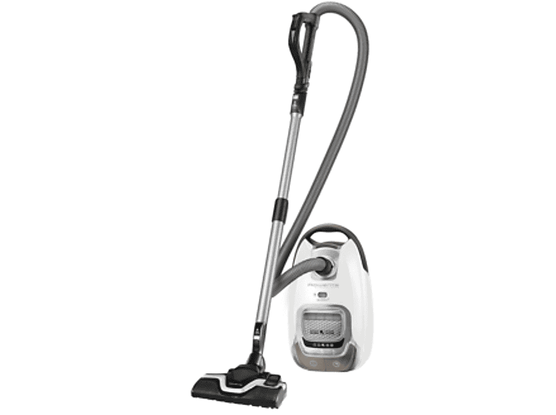 Aspirador con bolsa - Rowenta RO7487EA, 400 W, Depósito 4,5 l, Gris, Blanco