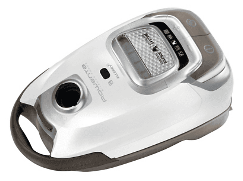 Aspirador con bolsa - Rowenta RO7487EA, 400 W, Depósito 4,5 l, Gris, Blanco
