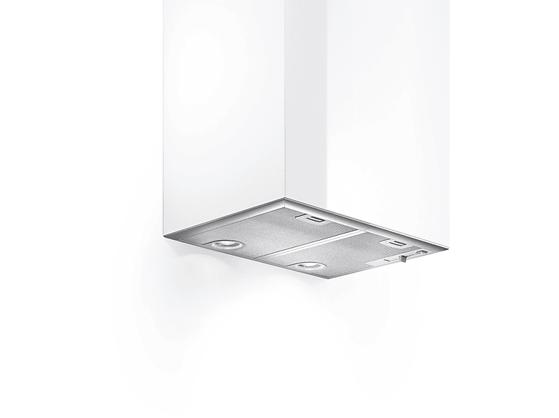 Campana grupo filtrante - Bosch DHL555BL, De pared, 590 m³/h, 53 cm, 206 W, 3 velocidades, Blanco