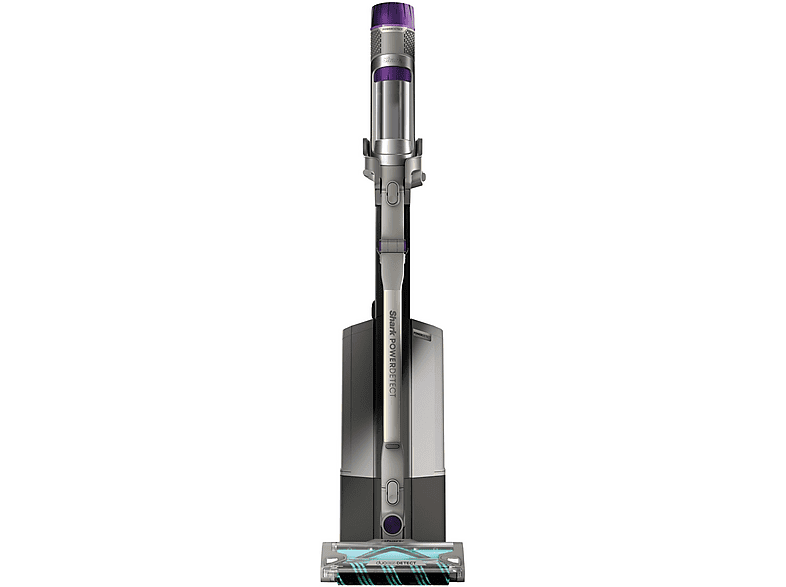 Aspirador escoba - Shark IP3251EUT CLEAN & EMPTY POWERDETECT + VACIADO AUTO, 380 W, Potencia de succión 142 W, Depósito 0,7 l, Autonomía 1min