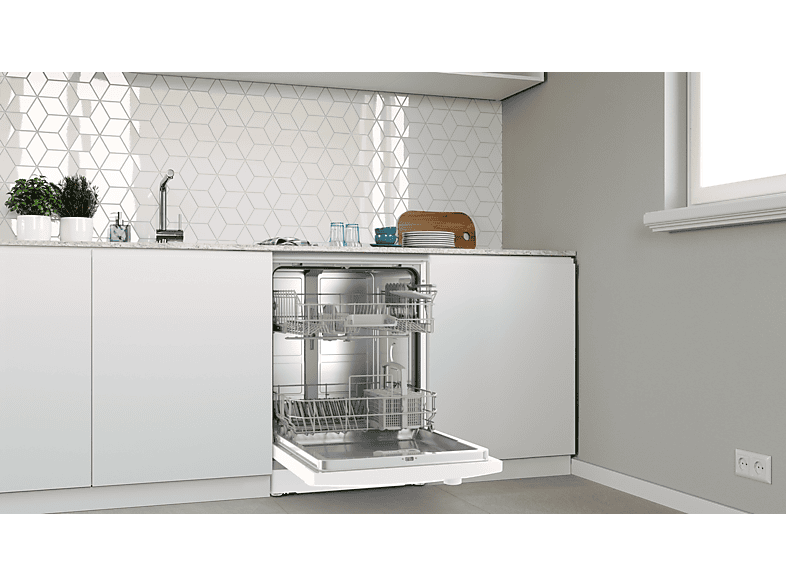 Lavavajillas - Balay 3VS506BP, 12 servicios, 5 programas, 60 cm, Motor Extra Silencio, Rackmatic 3 niveles, Blanco