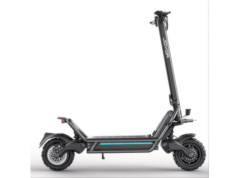 Patinete eléctrico - Joyor E6-S, Pot. máx. 3200 W, Carga máx. 120 kg, Negro