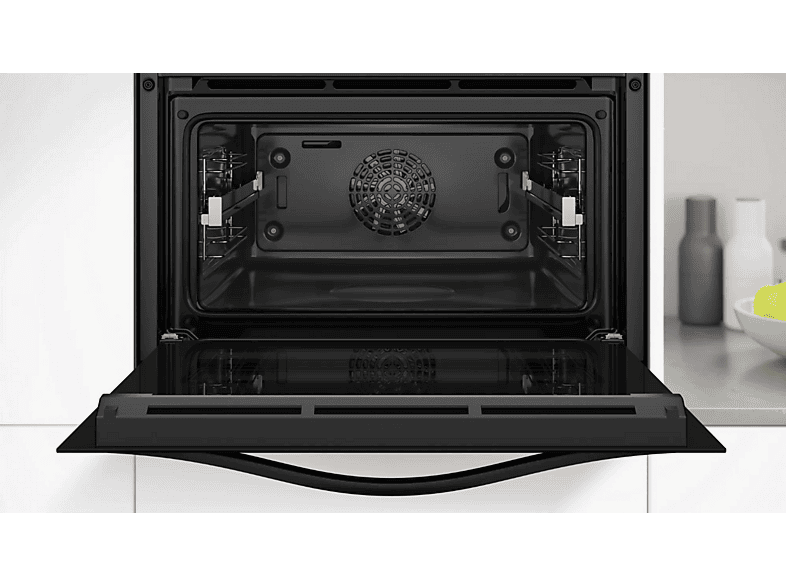 Horno compacto - Balay 3CB5159N3, Integrable, 47 l, 59,4 cm, Cristal Negro