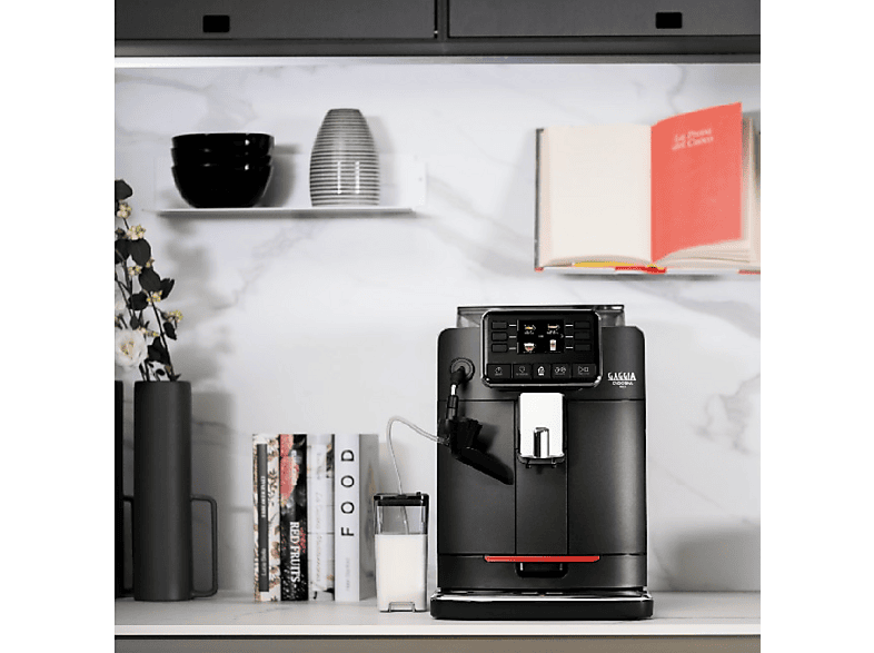 Máquina espresso - Gaggia Cadorna Milk, 15 bar, 1900 W, 0,5 l, 2 tazas, Negro