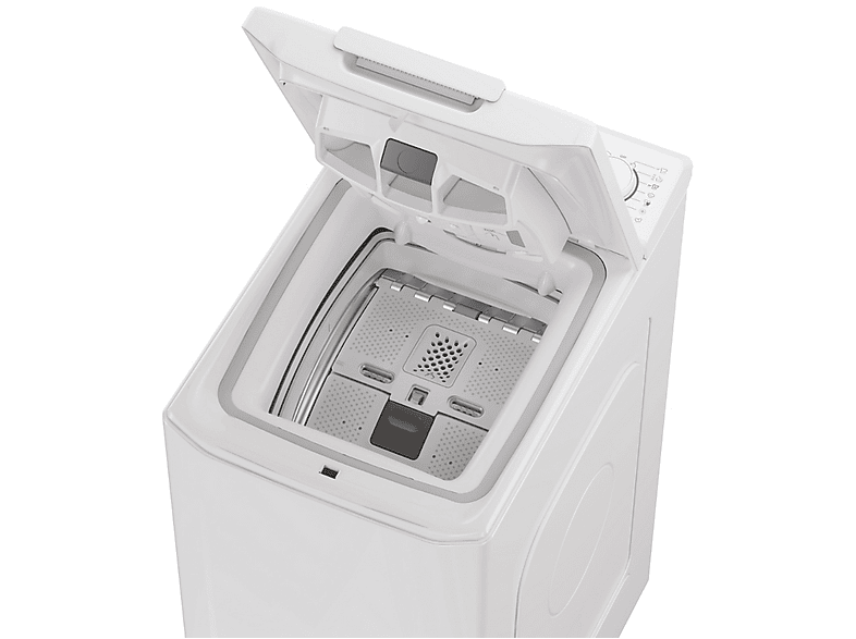 Lavadora carga superior - Candy TCA263D3-S, 6 kg, 17 programas, Blanco