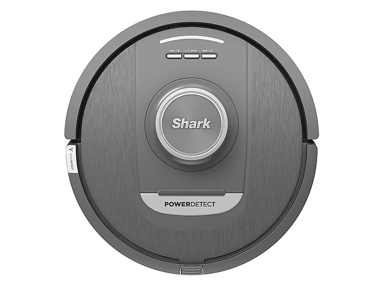 Robot aspirador - Shark RV2800YEEU, 650 W, Depósito 0,3 l, Autonomía 110 min, Negro, Plata