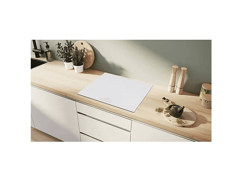 Placa de inducción - Bosch Serie 6 PIF612BB1E, 4 zona(s) zonas, 52 mm, White