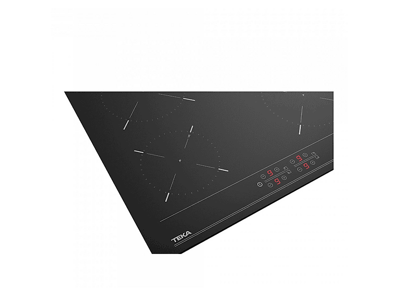 Placa de vitrocerámica - Teka IBC 64000 TTC, zonas, 600 mm, Black