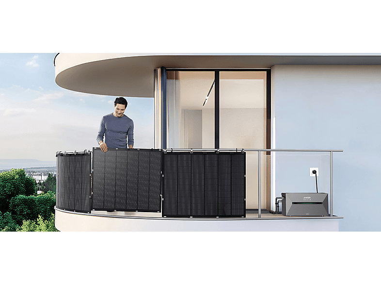 Kit solar - Anker E1600 Pro con 4xFS20 de 900W, 2400 W
