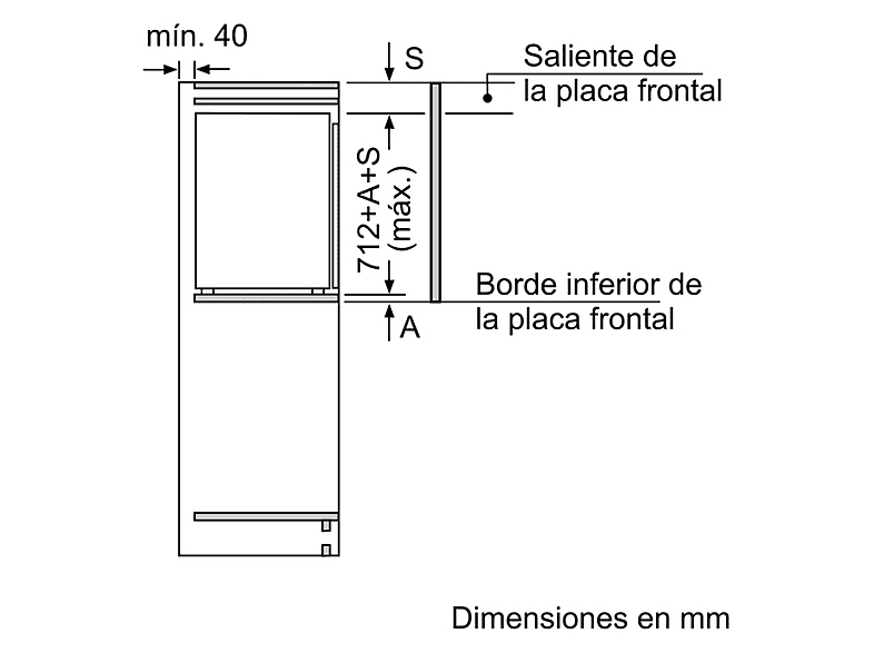 Congelador bajo encimera - Bosch GIV11AFE0, 72 l, 71.2 cm, Low Frost, 3 cajones, Blanco