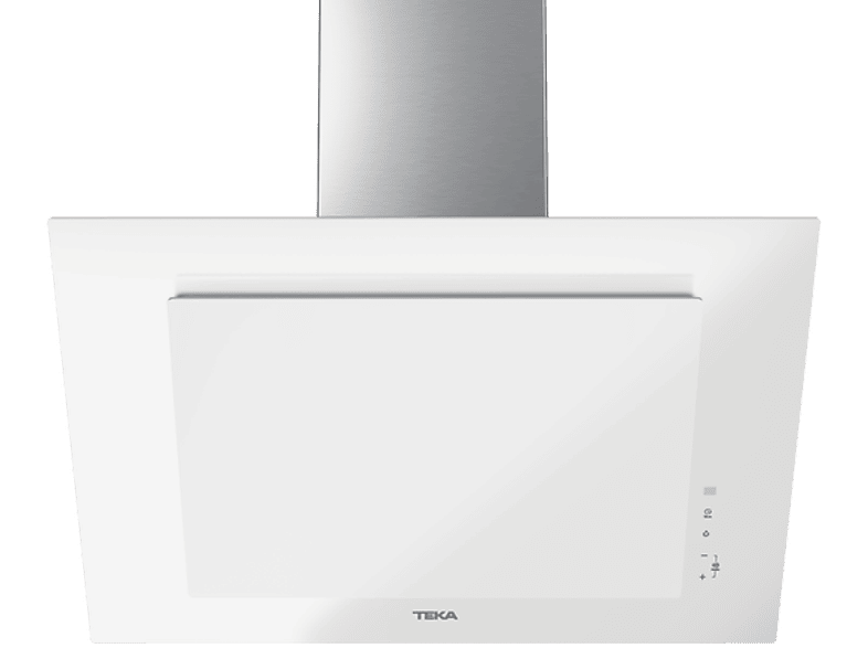 Campana decorativa - Teka DVT 78660 TBS WH, 3 Velocidades + intensivo, 584 m³/h, 70 cm, Blanco