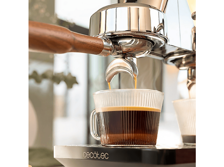 Cafetera express - Cecotec A01_EU01_100127-BARISTEO INTIMA, 15 bar, 1550 W, 0 ml, 2 tazas, Multicolor