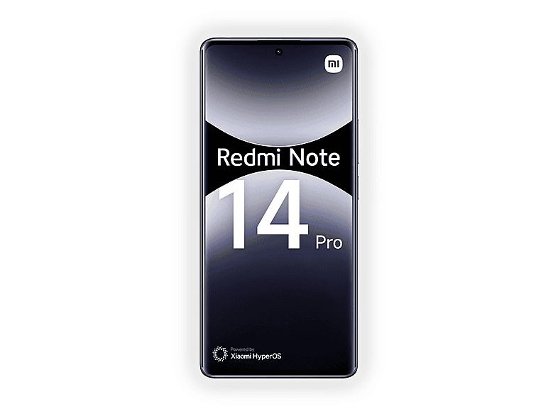 Smartphone - Xiaomi REDMI NOTE 14 PRO 6.67P/4G/8N/8+256GB/B, Negro medianoche, Móvil Android, 8 GB RAM, 6,67 " AMOLED FHD+, MediaTek Helio G100-Ultra