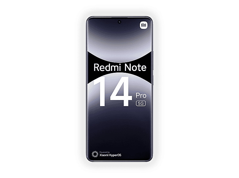 Smartphone - Xiaomi REDMI NOTE 14 PRO 6.67P/5G/8N/8+256GB/B, Negro medianoche, Móvil Android, 8 GB RAM, 6,67 " AMOLED 1.5K, 5110 mAh