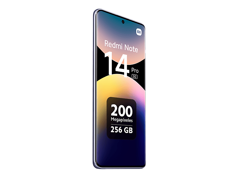 Smartphone - Xiaomi REDMI NOTE 14 PRO 6.67P/5G/8N/8+256GB/P, Morado lavanda, Móvil Android, 8 GB RAM, 6,67 " AMOLED 1.5K, 5110 mAh