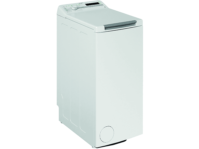 Lavadora carga superior - Whirlpool TDLR 7220SS, 7kg, 1200rpm, Apertura suave, Tecnología 6th Sense, Blanco