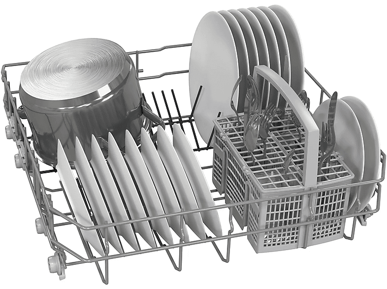 Lavavajillas libre instalación 60 cm - Bosch Serie 4 SMS4HKI07E, 13 servicios, 6 programas, 600 mm, Acero inoxidable