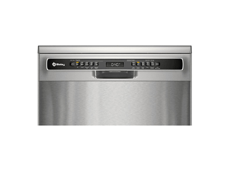 Lavavajillas libre instalación 60 cm - Balay 3VS5011IA, 13 servicios, 5 programas, 600 mm, Grey