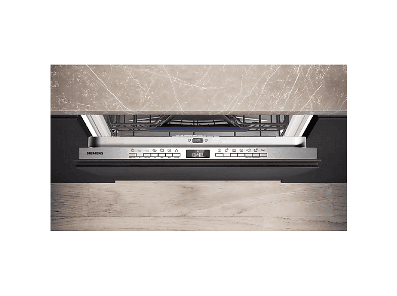 Lavavajillas integrable 60 cm - Siemens iQ300 SN73EX22CE, 14 servicios, 6 programas, 598 mm, Black