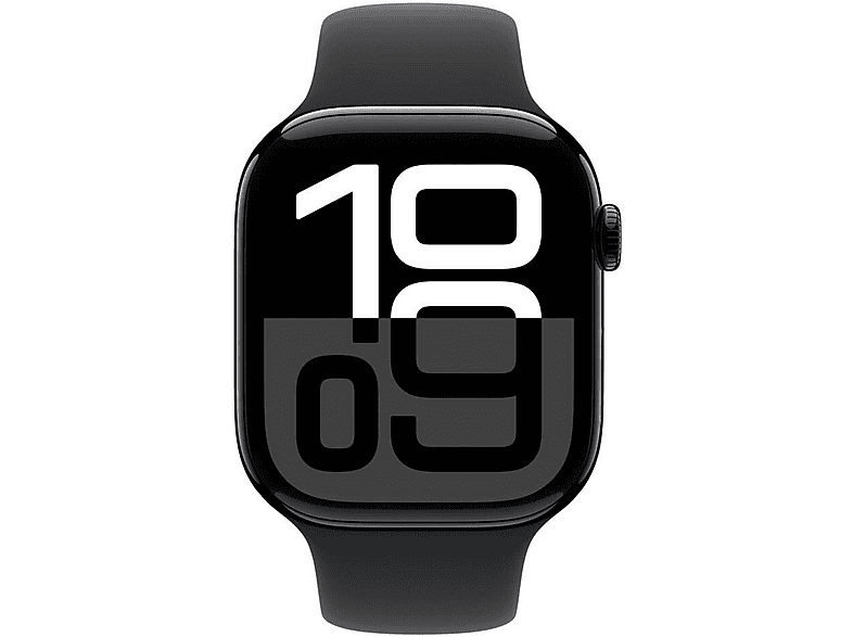 Smartwatch - Apple Watch Series 10, S/M, Aluminio, Negro