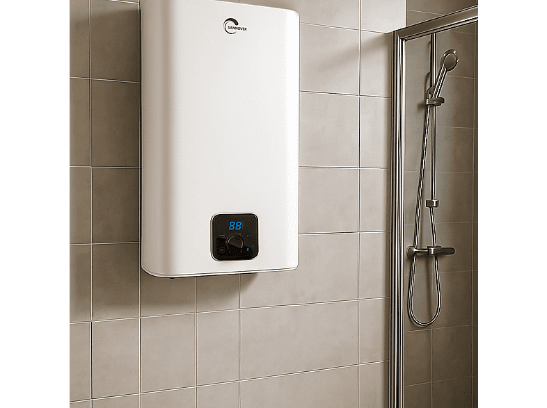 Termo eléctrico - Sannover Kimoro 100, blanco