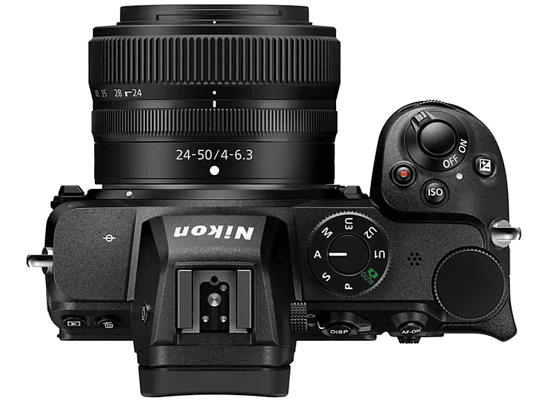 Cámara EVIL - Nikon Z5, Full Frame, Con objetivo Nikkor 24-50 mm F/4-6.3, 24.3 MP, WiFi, Bluetooth, Negro