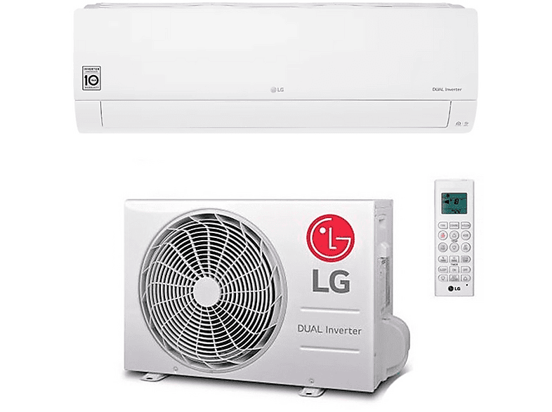 Aire acondicionado Split 1x1 - LG CONFORT REPLACE WIFI 12 3.010 fg, 12000 fg/h, Función Inverter, Blanco