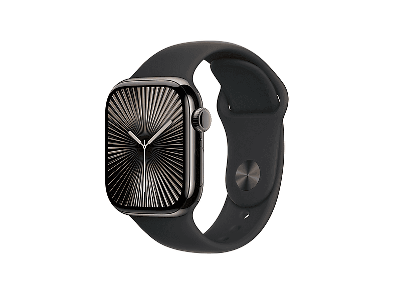 Smartwatch - Apple Watch Series 10, M/L, Titanio, Gris
