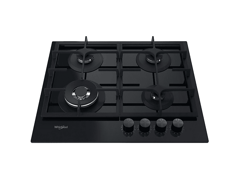 Placa de gas - Whirlpool AKTL 629/NB1, 4 zone(s) zonas, 590 mm, Blanco