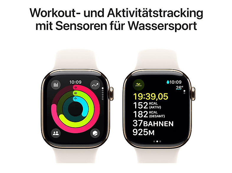 Smartwatch - Apple Watch Series 10 Watch Series 10, M/L, Titanio, Oro (ref. 149876699)