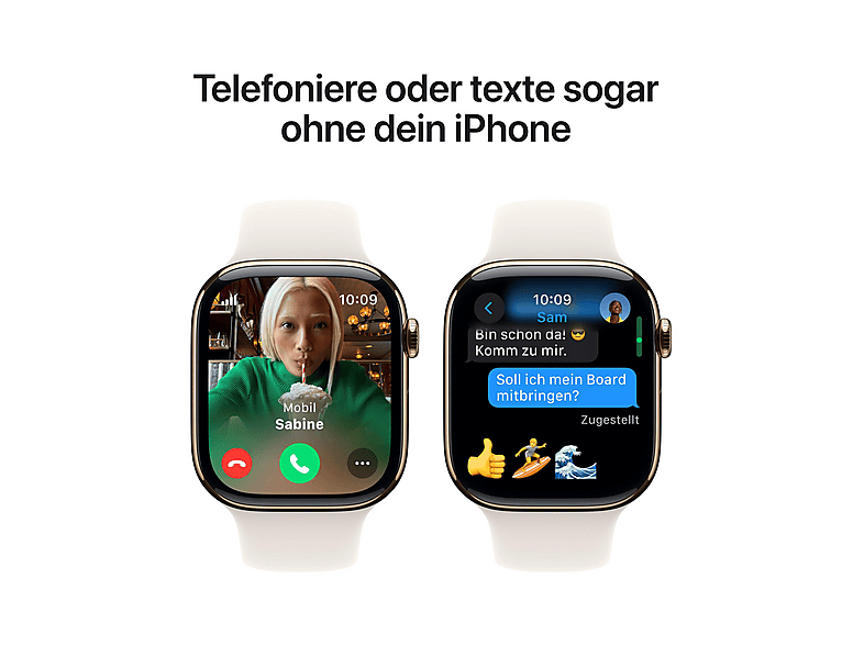 Smartwatch - Apple Watch Series 10 Watch Series 10, M/L, Titanio, Oro (ref. 149877087)
